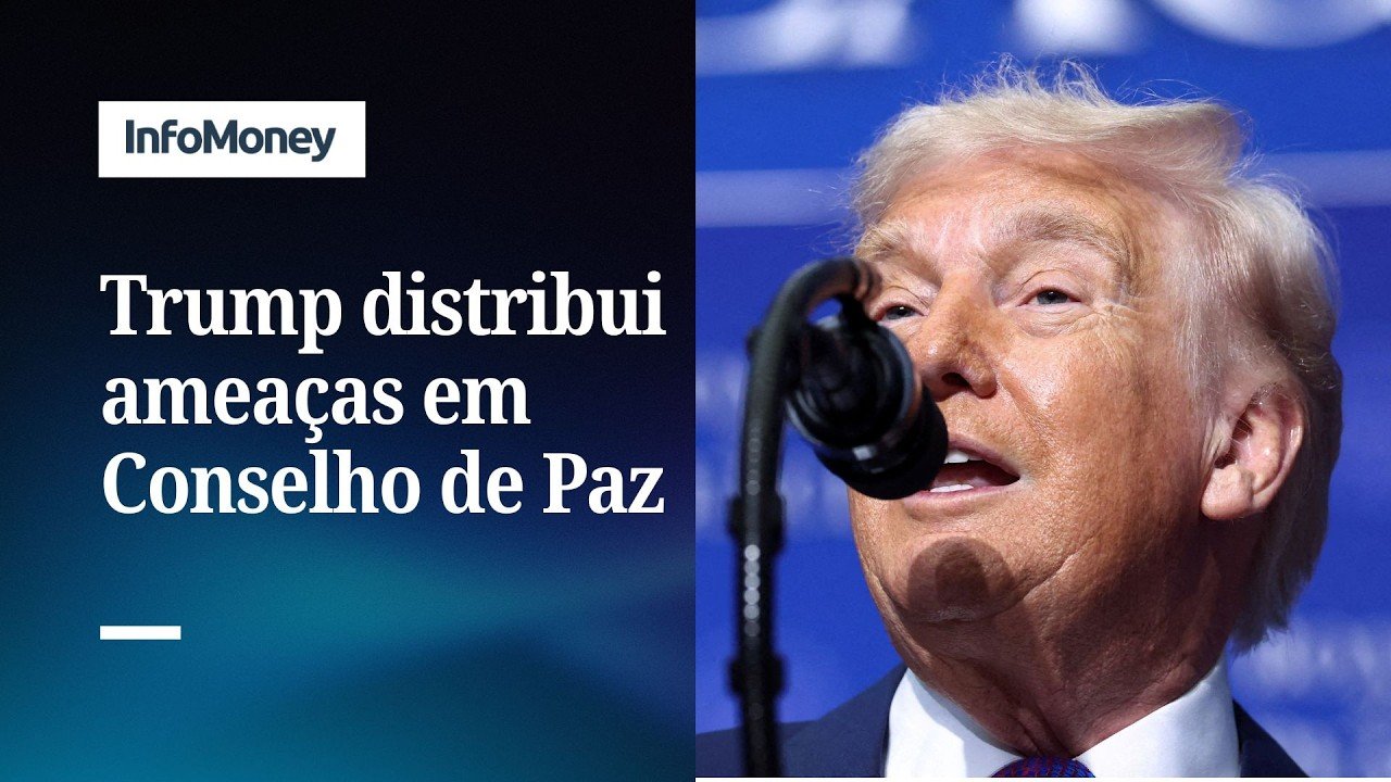 Acredito que o Hamas entregará suas armas, diz Trump no Conselho de Paz | InfoMoney News