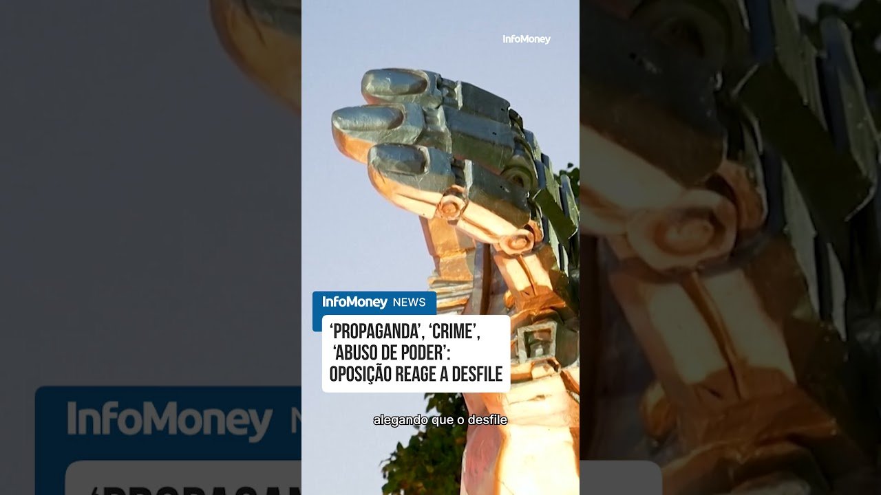 ‘Propaganda’, ‘crime’, ‘abuso de poder’: oposição reage a desfile pró-Lula | InfoMoney News