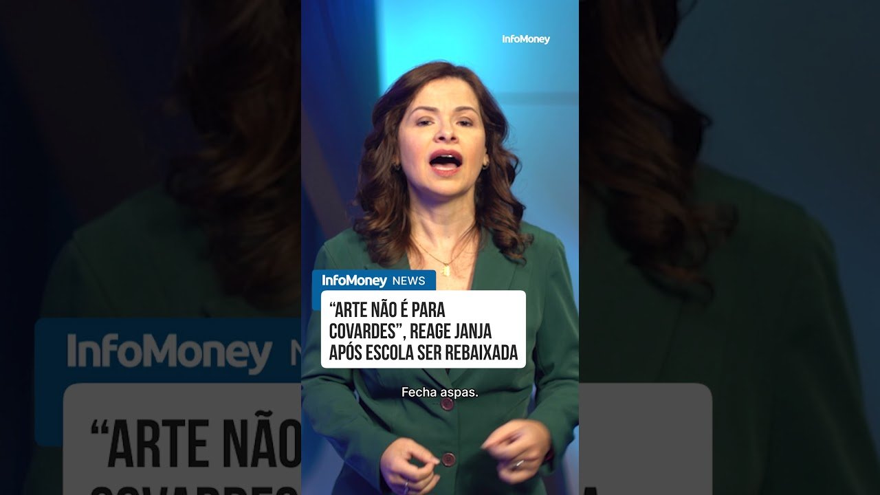 “Arte não é para covardes”, reage Janja após escola ser rebaixada | InfoMoney News