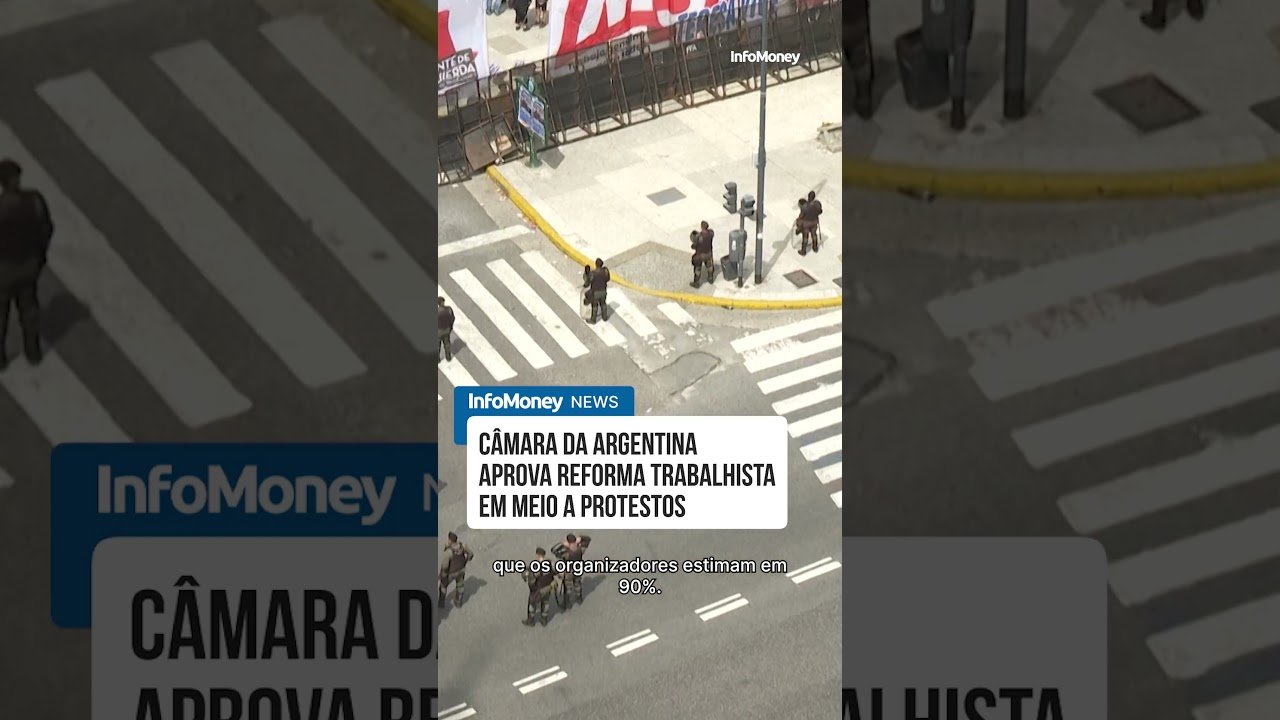 Câmara da Argentina aprova reforma trabalhista antes de votação final no Senado | InfoMoney News