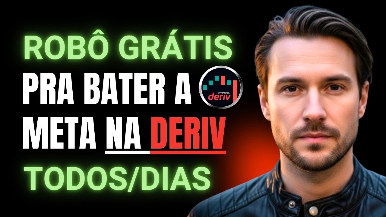 💸🤖COMO EU BATO A META TODOS OS DIAS [ NA DERIV ]COM ESSE ROBÔ 100% GRATUITO