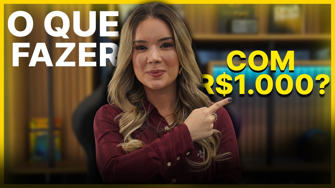 Como Investir R$ 1.000 em 2026! (Carteira Pronta)