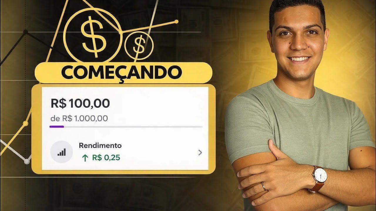 COMO INVESTIR SEUS PRIMEIROS R$100 | Começando com R$100 – #EP1