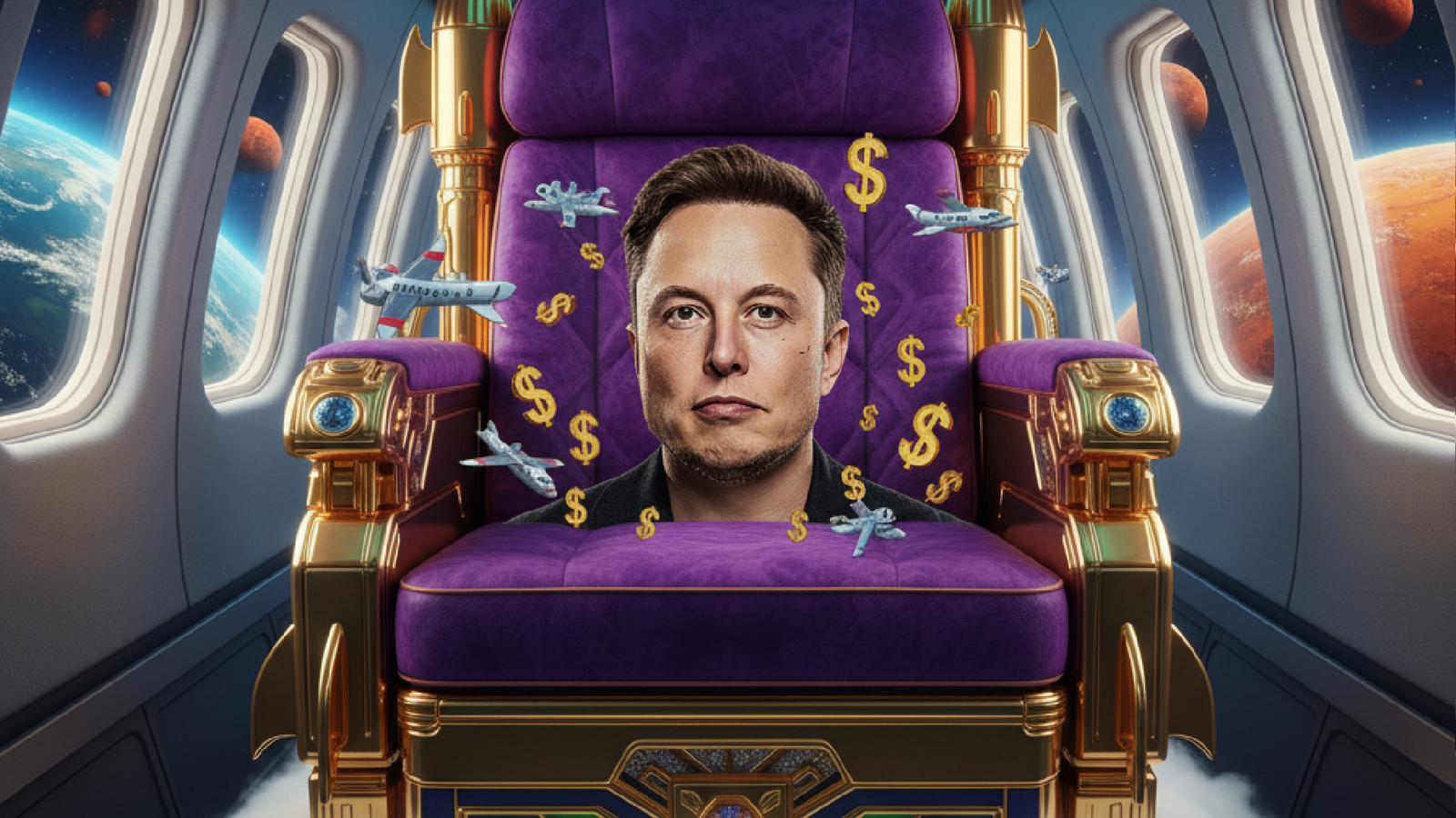 ELON MUSK HUMILHADO? Aérea cria ‘assento de idiota’!