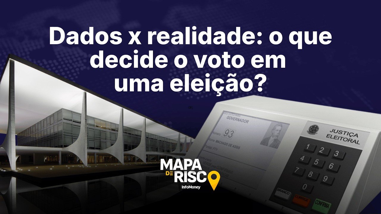 Custo de vida e criminalidade: o que vai definir o voto na urna? | Mapa de Risco