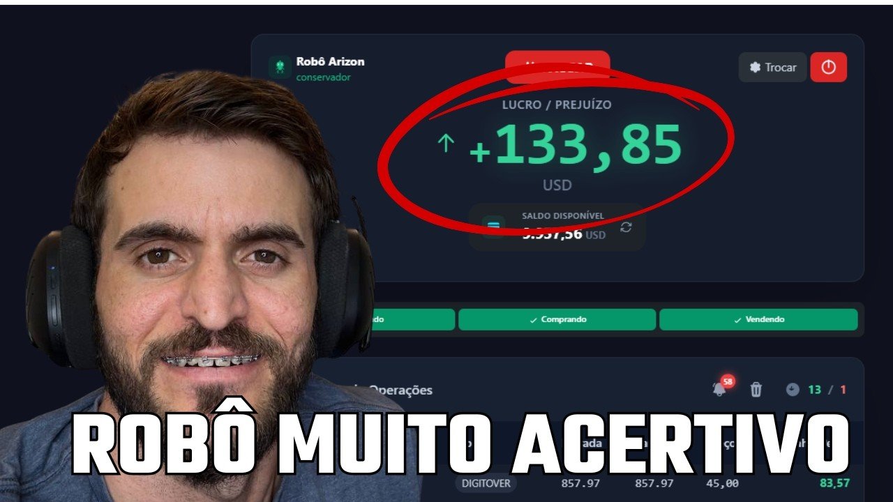 DERIV: ESTOU LUCRANDO TODOS OS DIAS COM ESSE ROBÔ