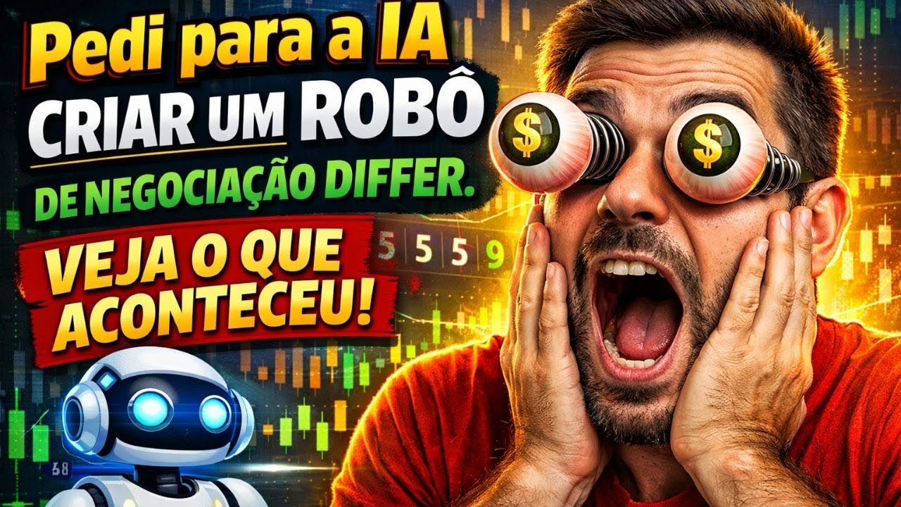 💰Pedi para a IA criar um robô TOP de differ para Deriv. Veja o que aconteceu