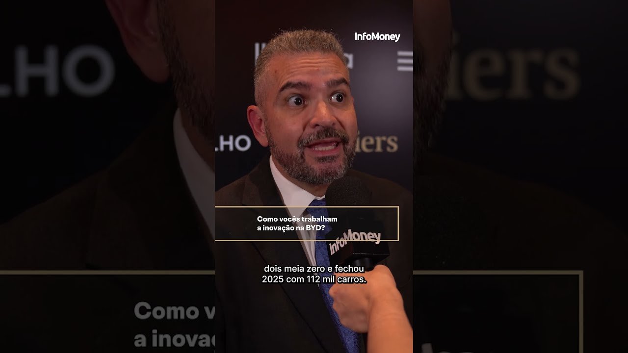 Diretor de Branding da BYD destaca a atuação da empresa no Brasil | Prêmio Outliers InfoMoney 2026