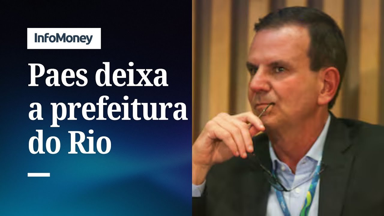 Eduardo Paes anuncia saída da prefeitura em março para disputar governo do Rio | InfoMoney News