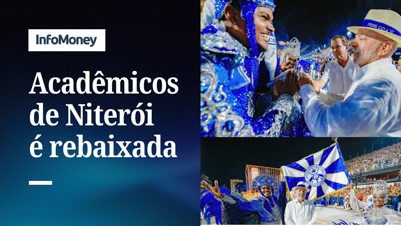 Escola que homenageou Lula no Carnaval é rebaixada | InfoMoney News