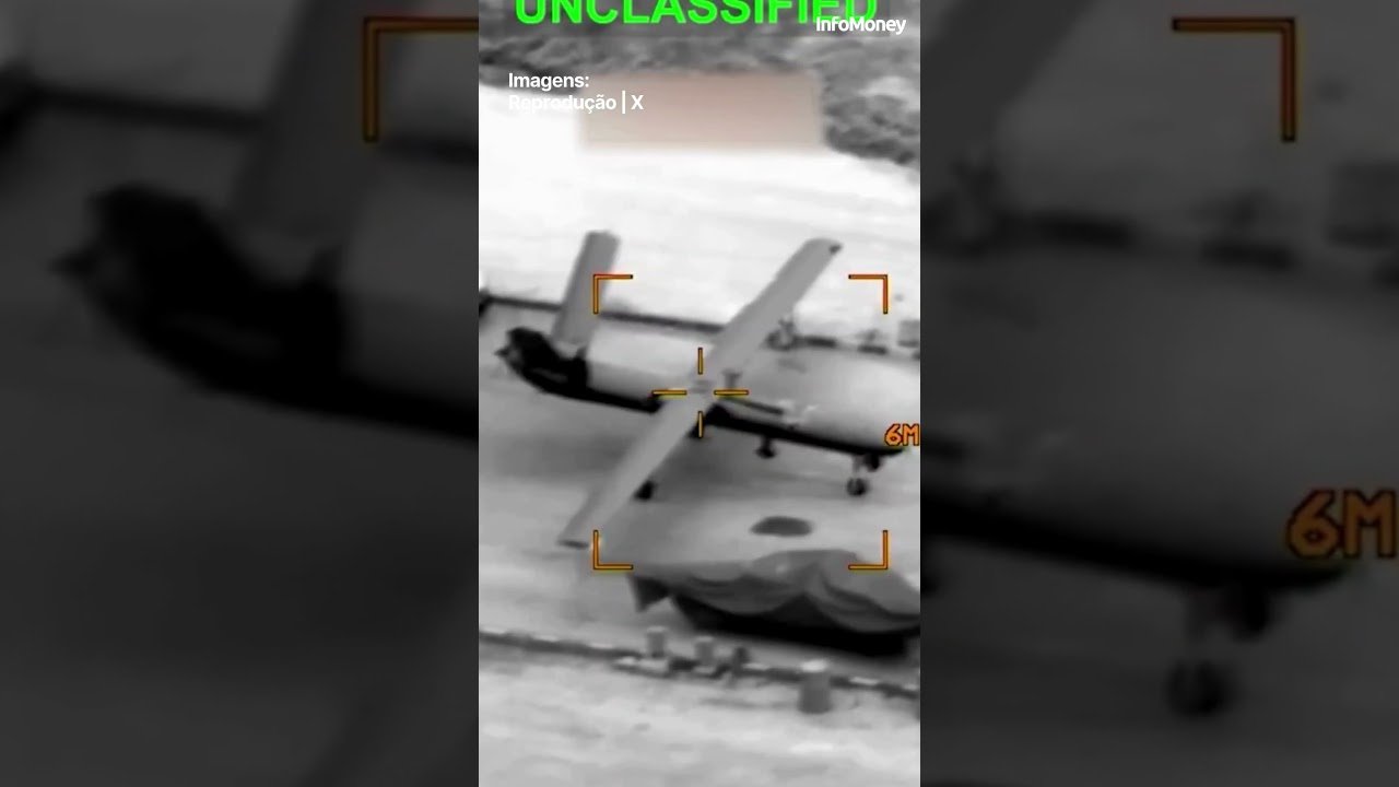 Exército dos EUA mostra caças e mísseis usados em ação contra o Irã