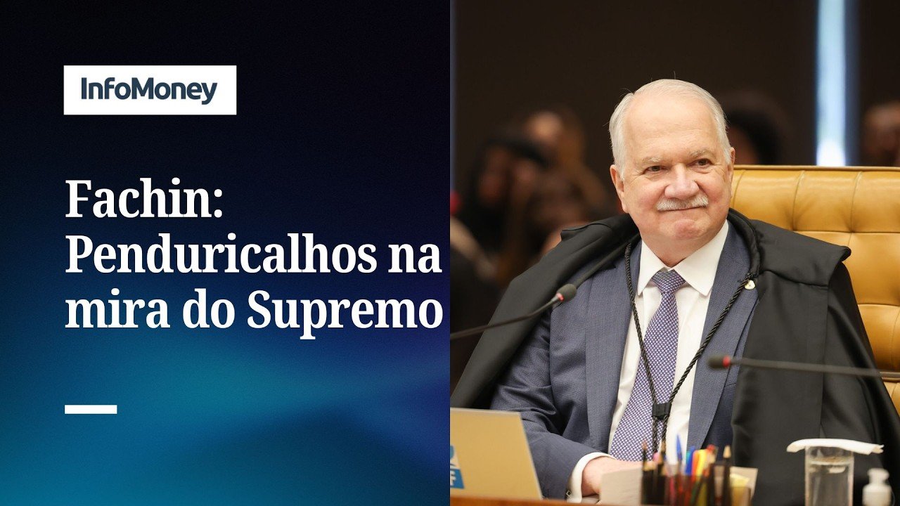 Fachin reúne Motta, Alcolumbre e Gonet sobre penduricalhos | InfoMoney News