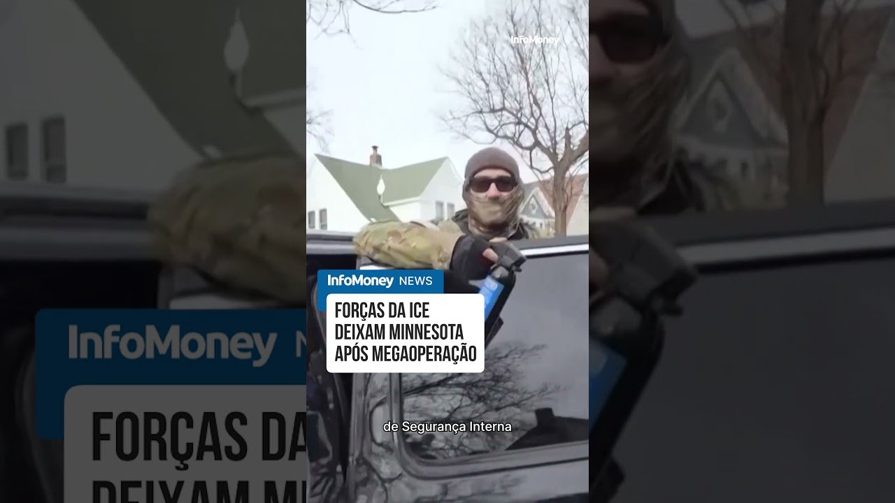 Forças da ICE deixam Minnesota após megaoperação, mas governo manterá equipe | InfoMoney News