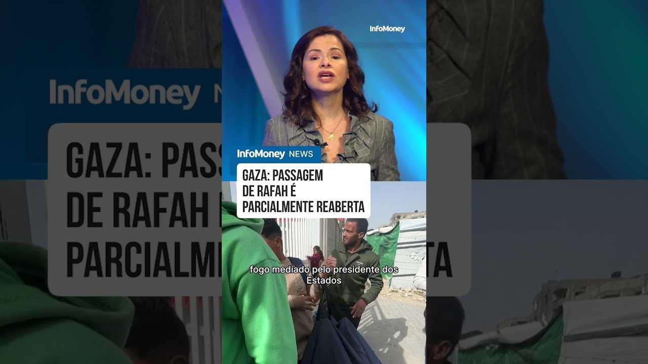 Gaza: Passagem de Rafah é parcialmente reaberta | InfoMoney News