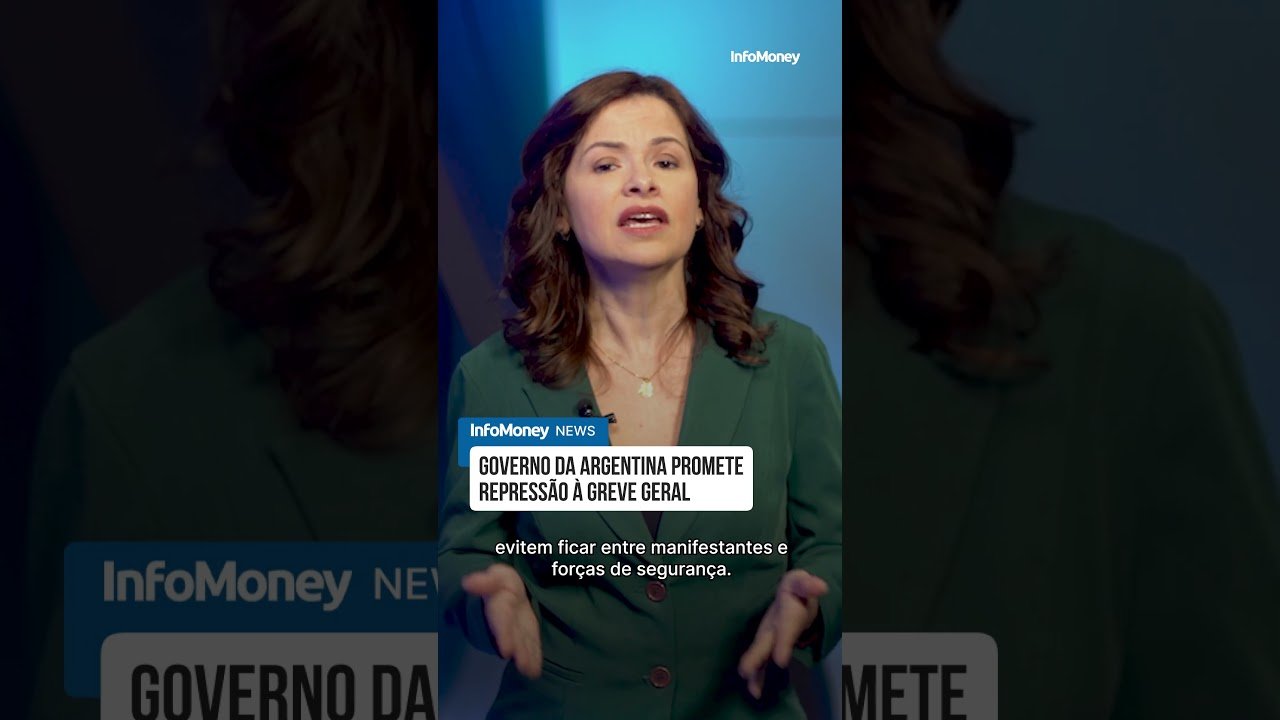 Governo da Argentina promete repressão à greve geral | InfoMoney News