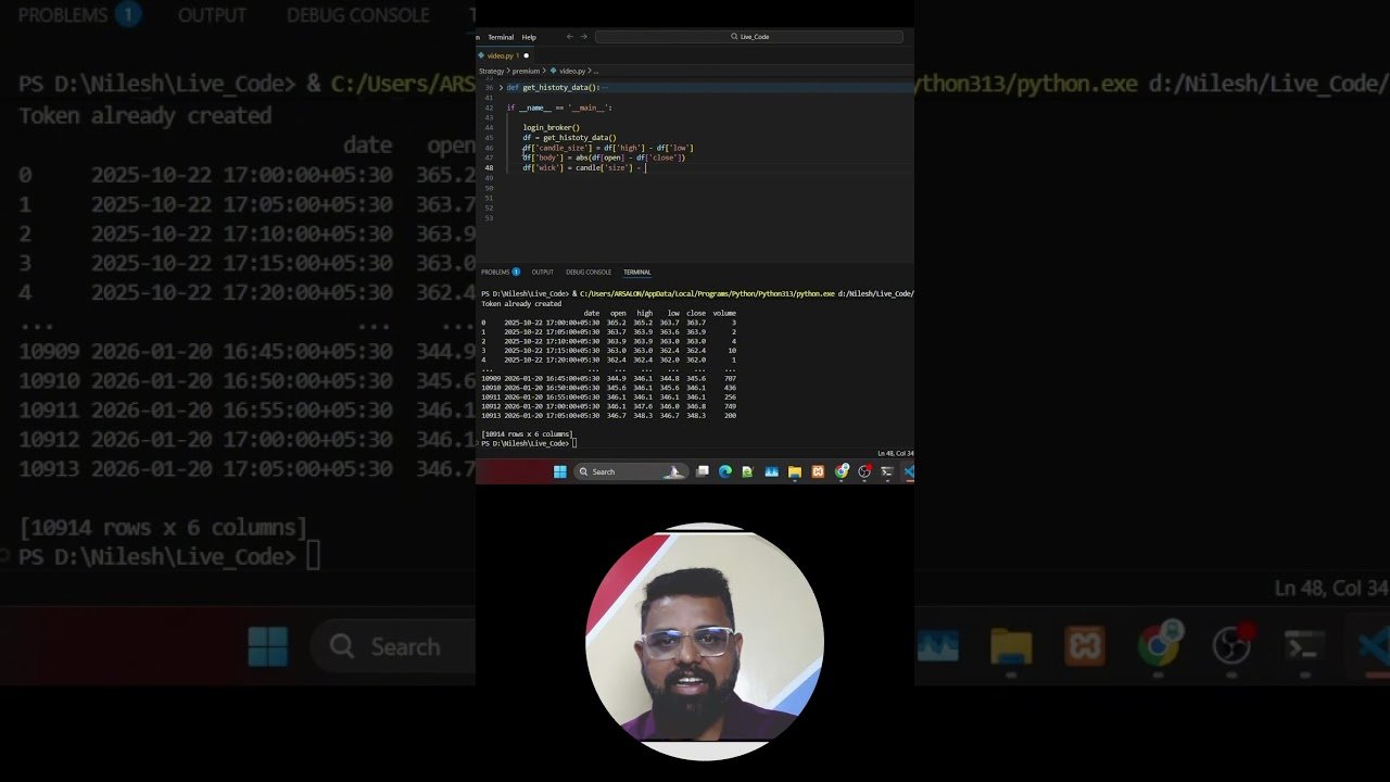 How to Generate Candle ?#stockmarket viral #nse #bse #tradingview#algotrading #robottrading