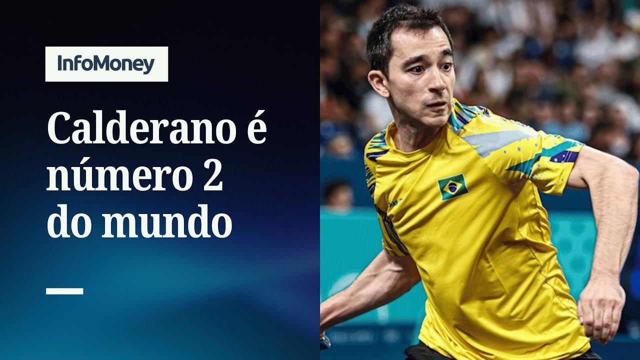 Hugo Calderano vira nº 2 do mundo e 1º sul-americano na posição | InfoMoney News