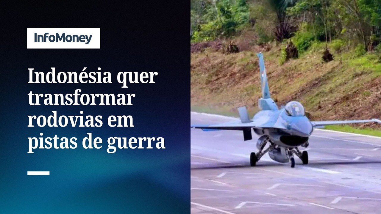 Indonésia transforma rodovias em “porta-aviões baratos” para caças da Força Aérea | InfoMoney News