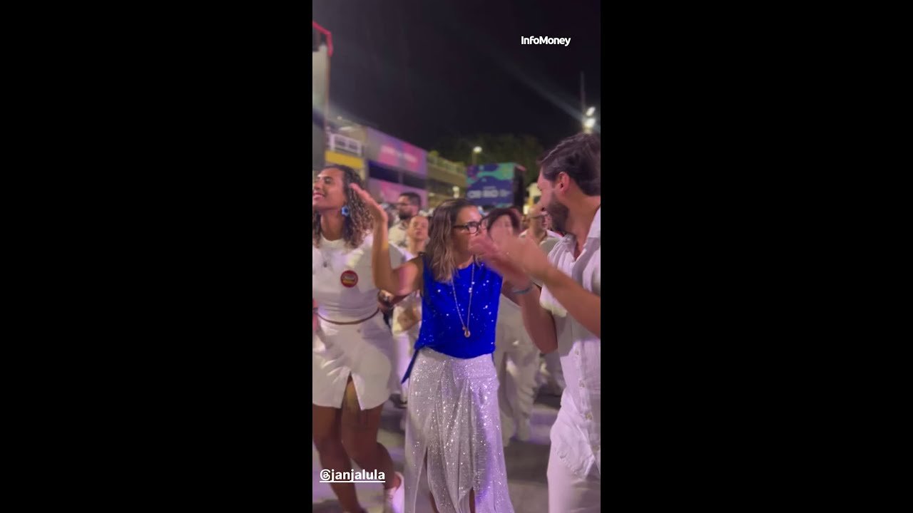 Janja participa dos ensaios da Acadêmicos de Niterói na Sapucaí