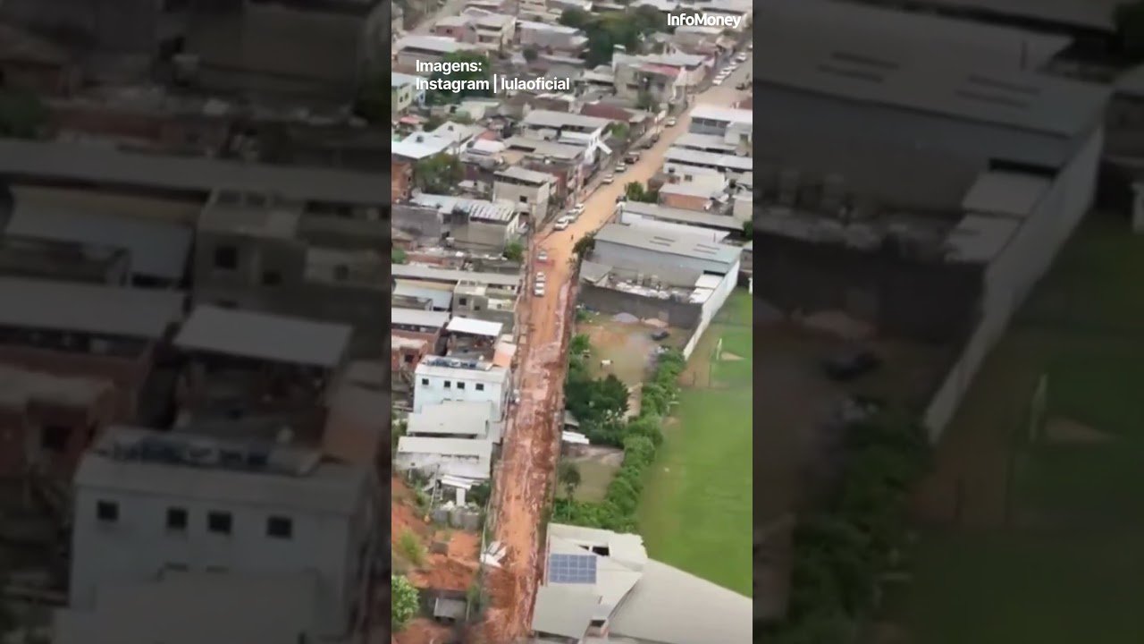 Lula visita Ubá e Juiz de Fora em meio aos estragos das chuvas em MG