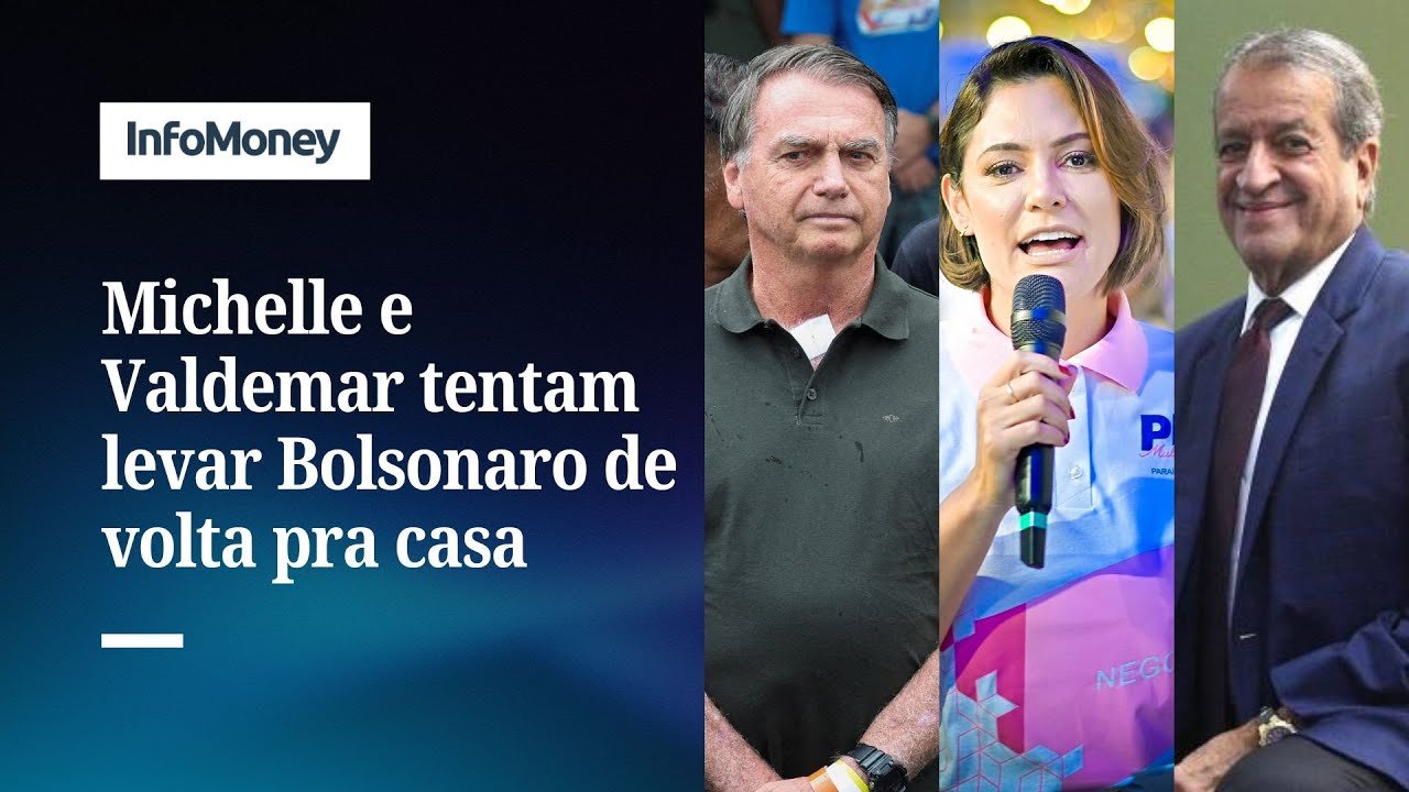 Mais apelo humanitário: PL recalibra o discurso para levar Bolsonaro para casa | InfoMoney News