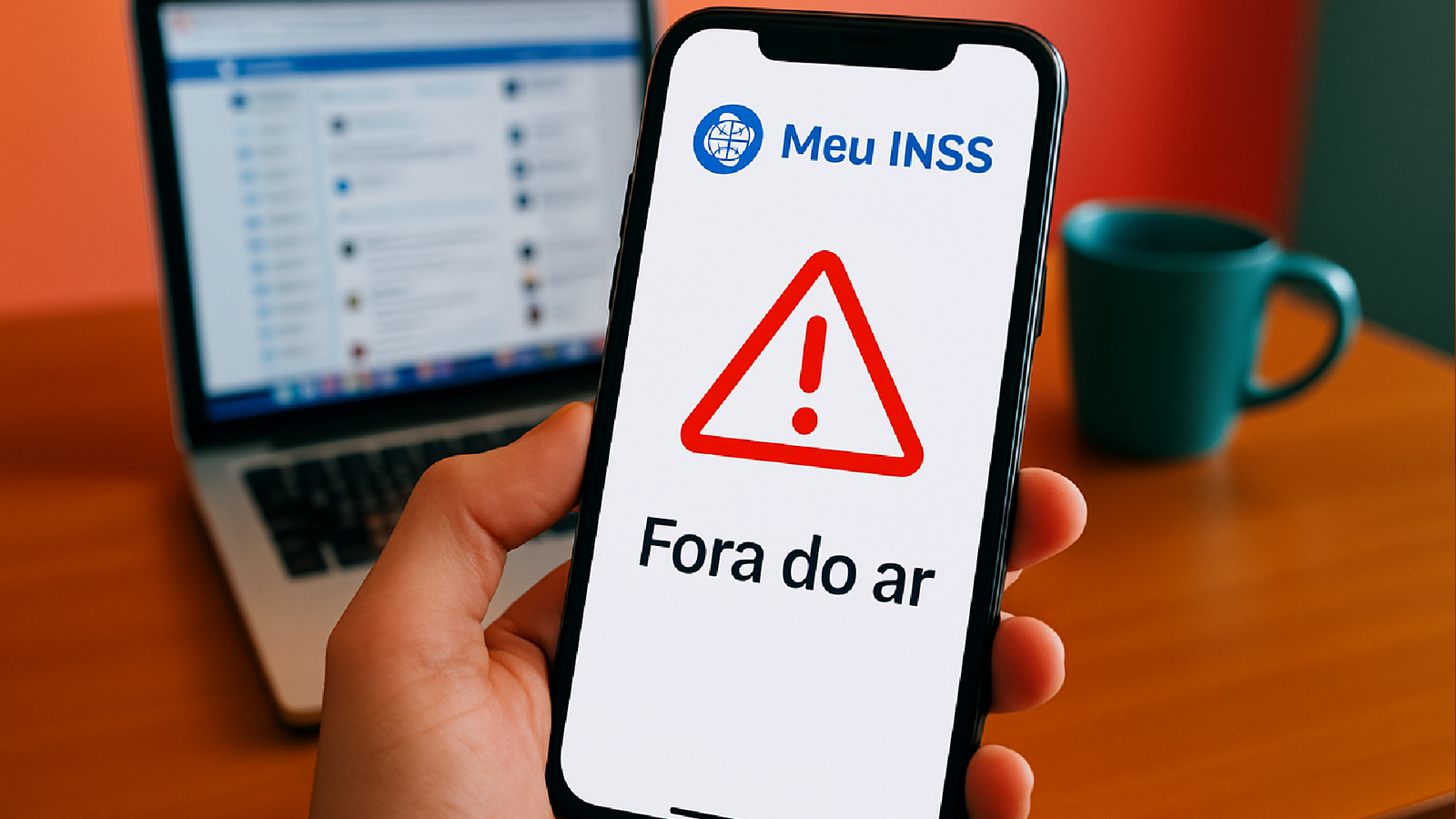 Meu INSS fora do ar: caos e indignação online
