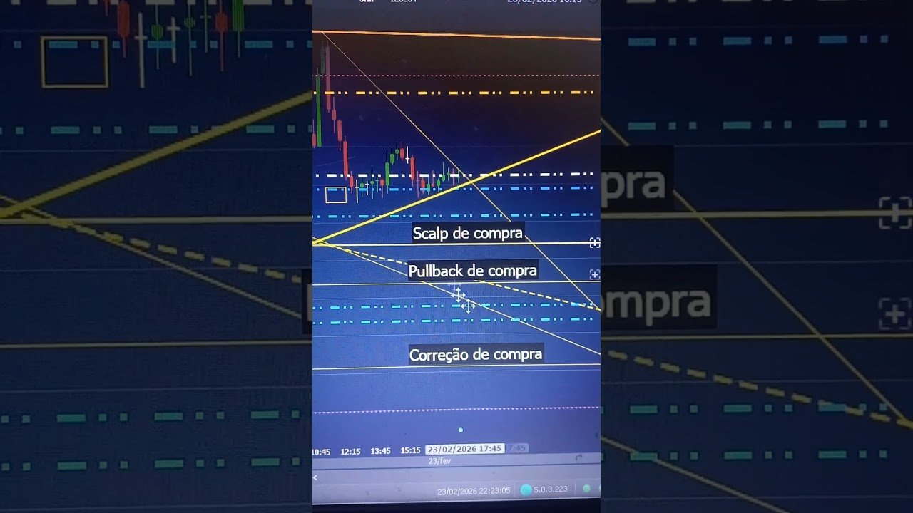 MINI-ÍNDICE (24/2/2026) – ESTUDO DE MERCADO #miniindice #daytrade #bolsadevalores
