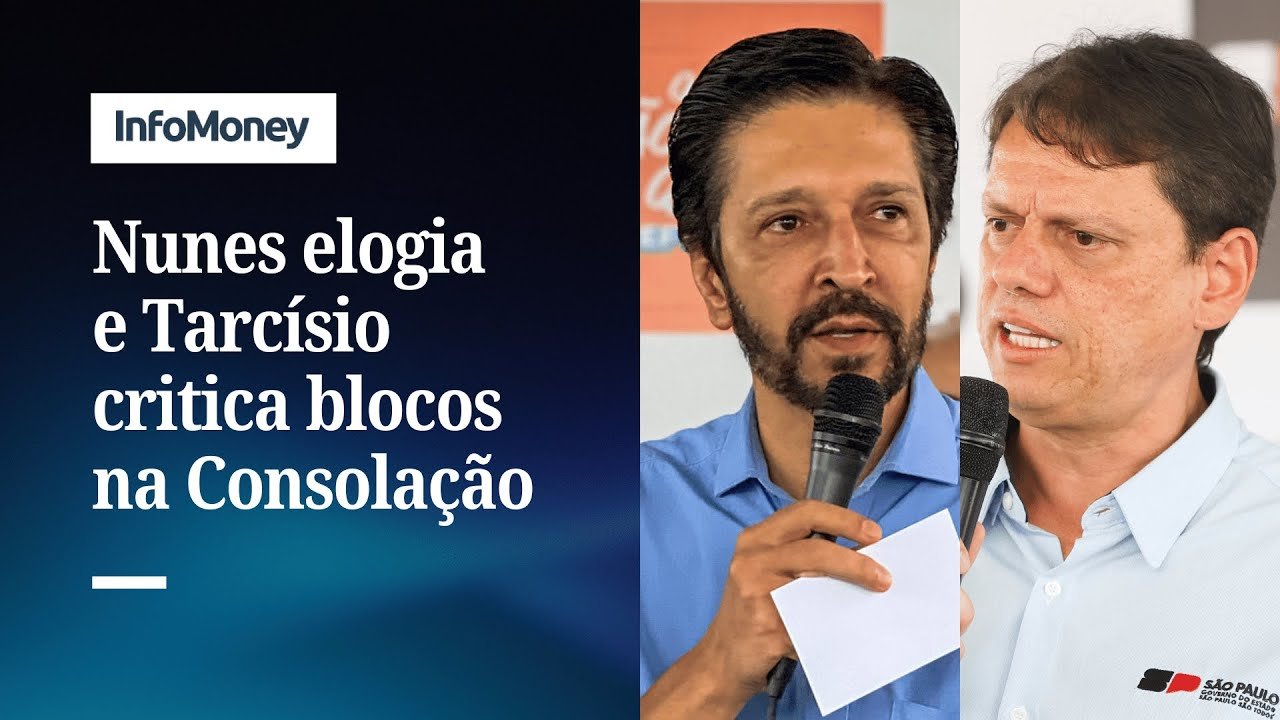 “Não dá”, diz Tarcísio após bloco de 1,5 milhão na Consolação | InfoMoney News