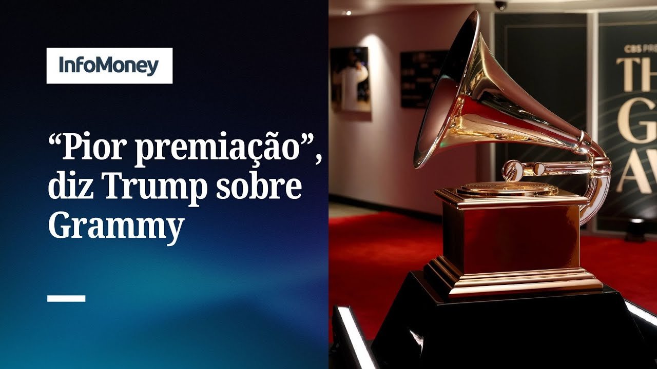 Nos EUA, artistas atacam política migratória no Grammy, e Trump reage | InfoMoney News