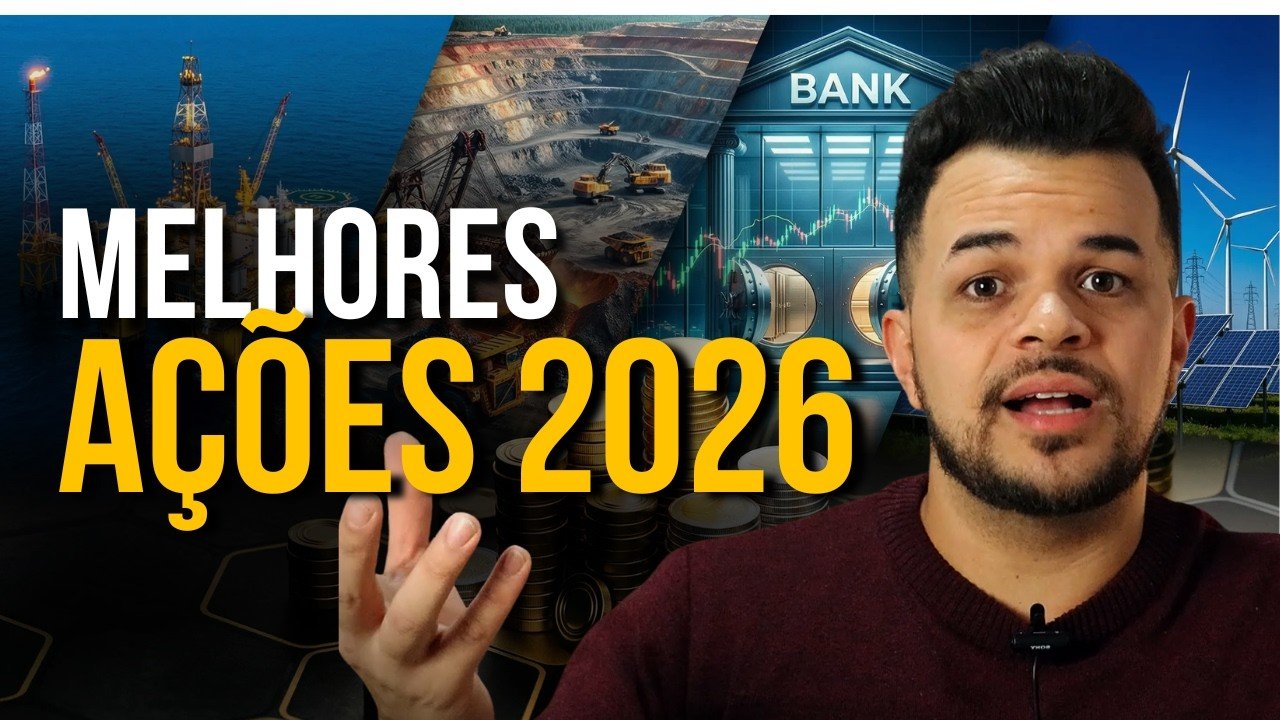 ONDE INVESTIR EM 2026? 4 AÇÕES PARA LUCRAR COM A QUEDA DA SELIC.