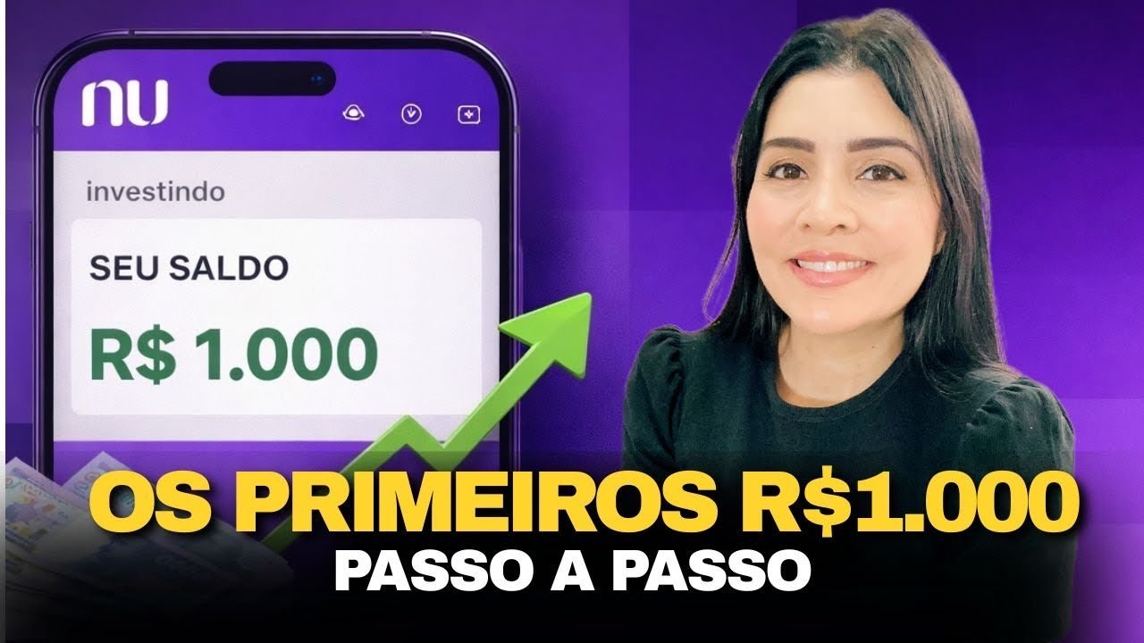 ONDE INVESTIR OS PRIMEIROS R$1.000 (SEM ERRO)- Passo a Passo para Iniciantes!