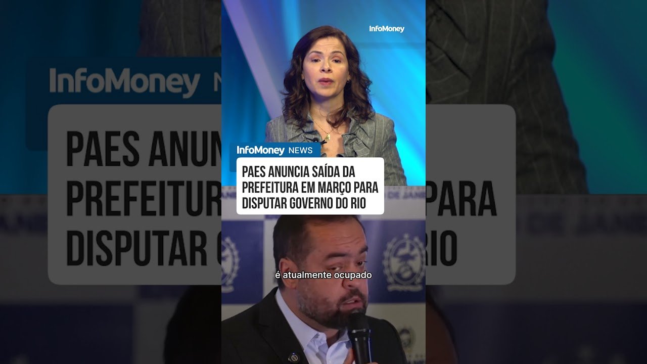 Paes anuncia saída da prefeitura em março para disputar governo do Rio | InfoMoney News