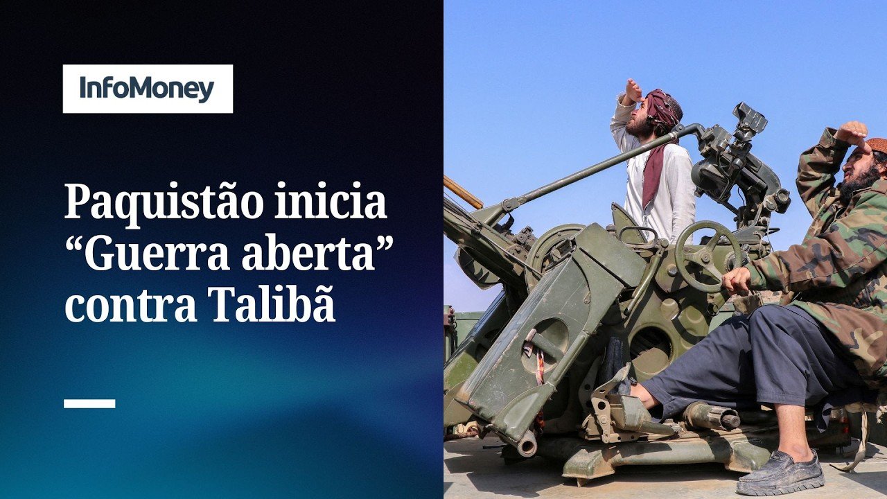 Paquistão bombardeia alvos em cidades afegãs, ministro chama de “guerra aberta” | InfoMoney News