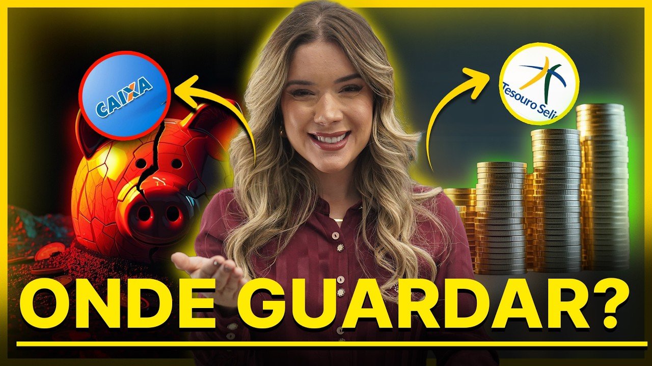 Parem de Deixar Dinheiro na POUPANÇA! 3 Lugares Melhores!