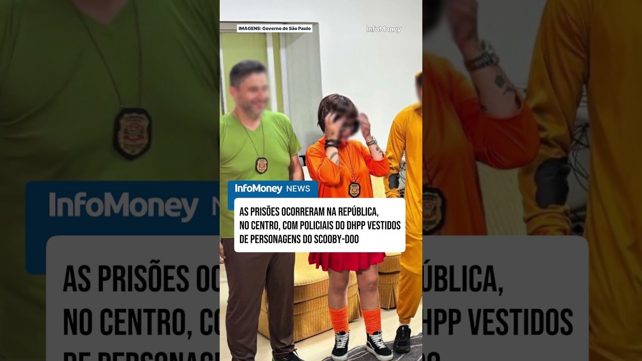 Policiais fantasiados de Turma do Scooby-Doo prendem suspeitos de roubo em carnaval em SP