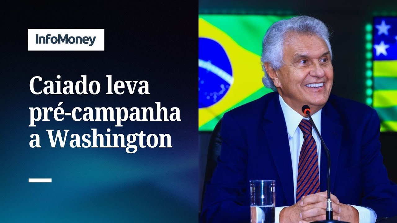 Pré-candidato, Caiado vai a evento com participação de Marco Rubio | InfoMoney News