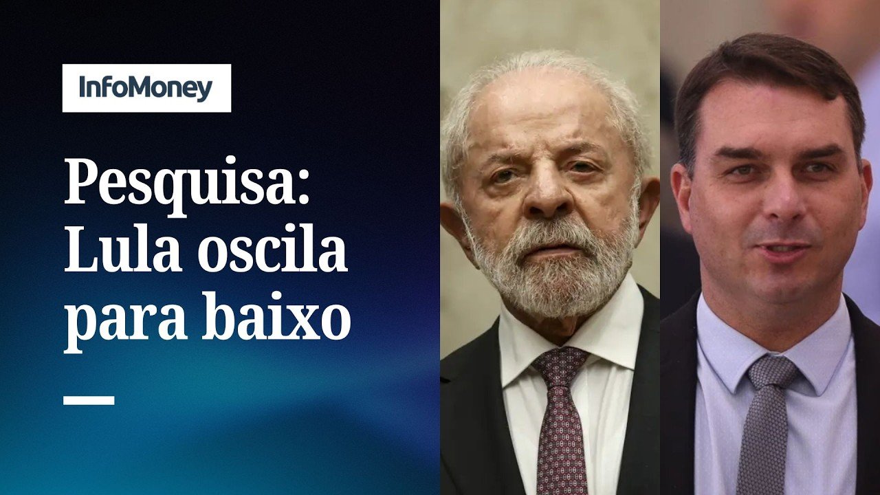 Quaest: Lula oscila para baixo contra Flávio Bolsonaro no 2º turno | InfoMoney News
