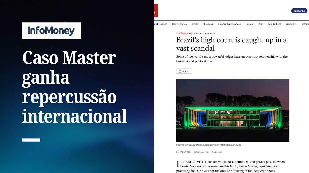 STF está envolvido em ‘enorme escândalo’, diz The Economist | InfoMoney News