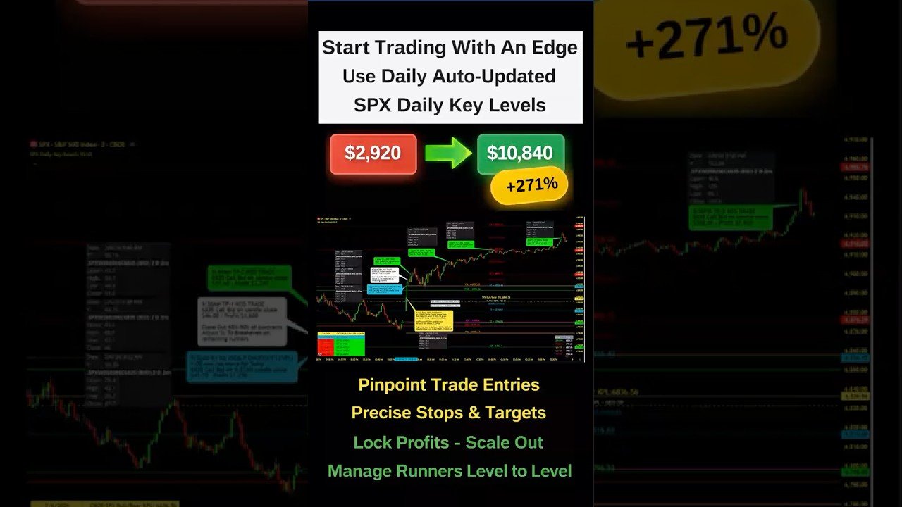 This Indicator Found the Perfect Entry Before the SPX Exploded #daytrade #optionstrading #shorts
