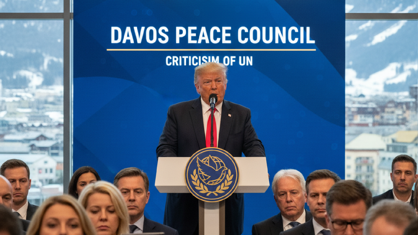 BOMBA EM DAVOS: Trump humilha a ONU e lança Conselho da Paz!