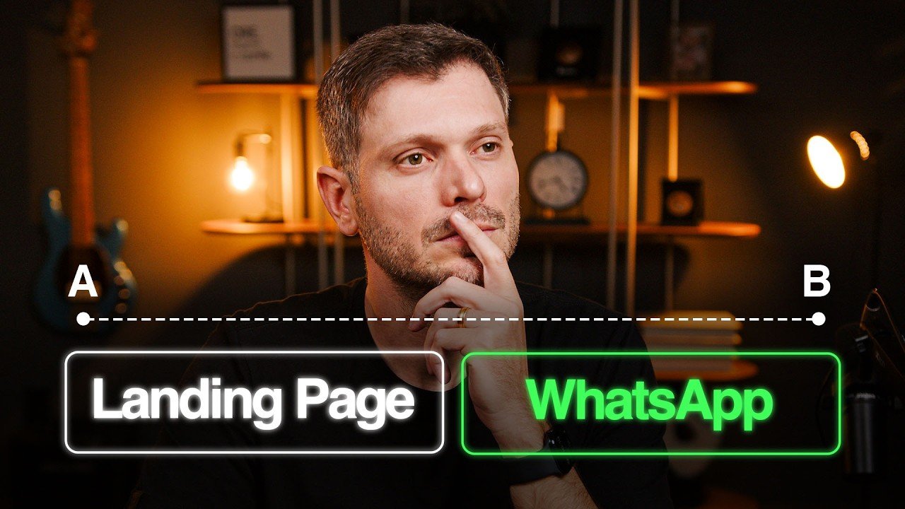 WHATSAPP ou LANDING PAGE: Qual gera mais vendas em 2026?