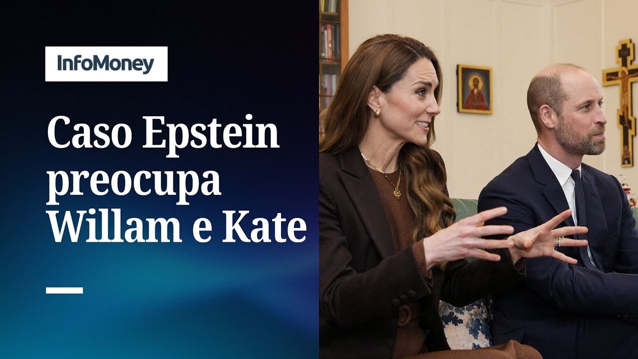 William e Kate estão “preocupados” com revelações de Epstein | InfoMoney News
