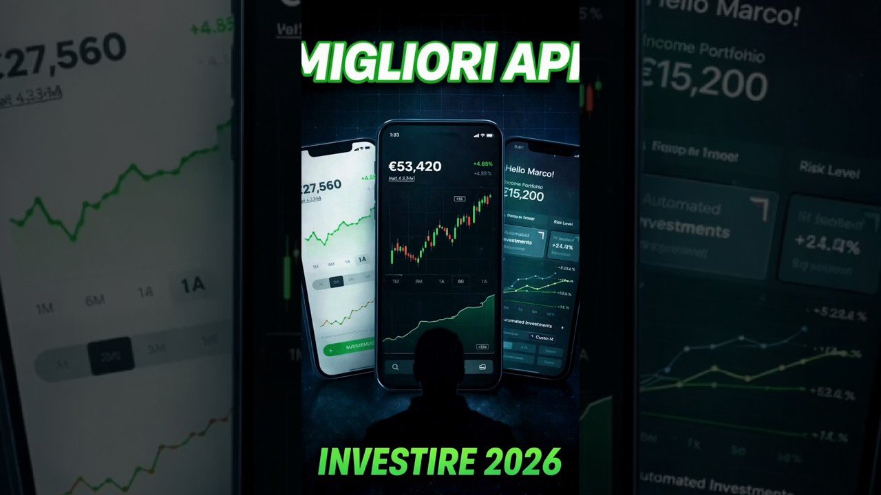 🥈 🚀 Migliori App Investire 2026🤖💶#trading #investimenti #finanza #shorts #smartphone #tecnologia
