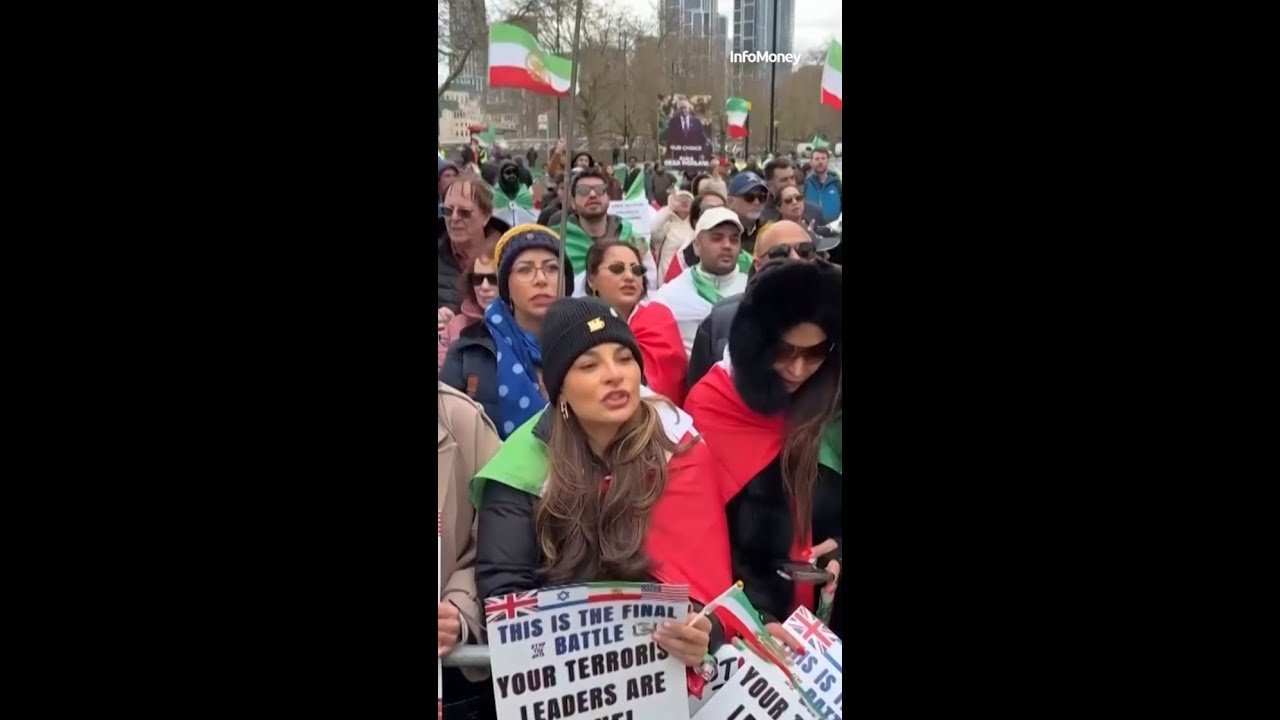 12 pessoas são presas durante manifestações pró e anti-Irã