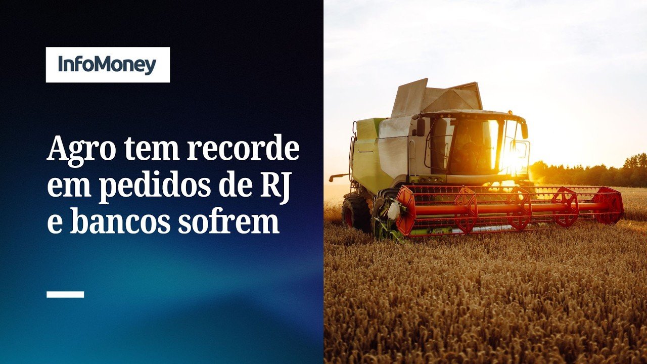 Agro atinge recorde de 1.990 pedidos de recuperação judicial, diz Serasa | InfoMoney News