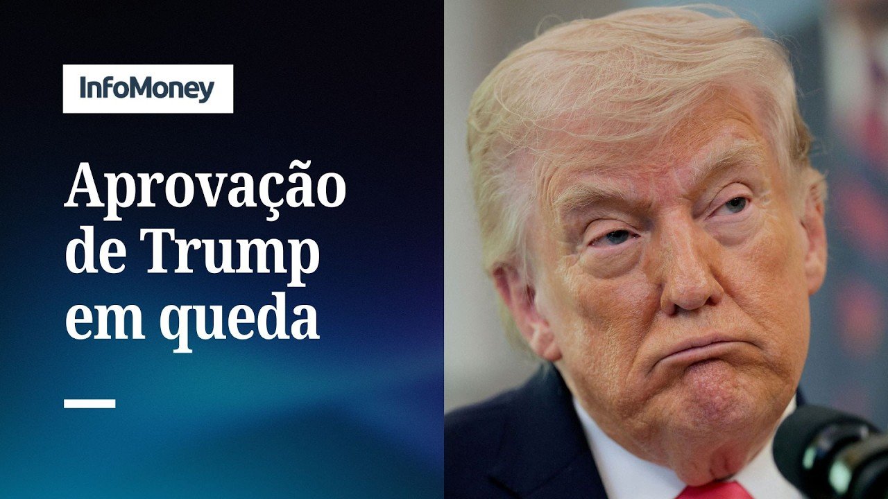 Aprovação de Trump cai ao menor nível desde retorno à Casa Branca, diz Reuters/Ipsos| InfoMoney News