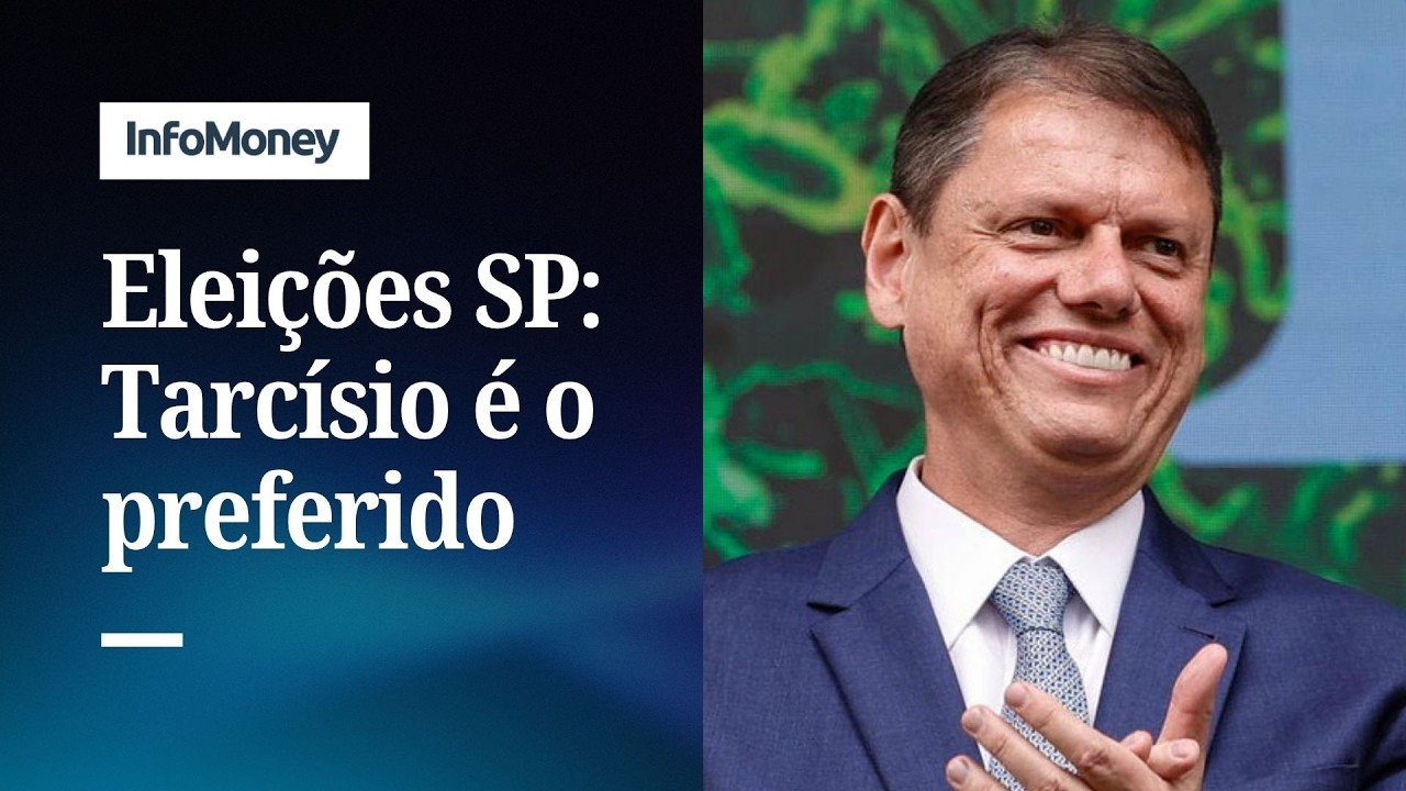 AtlasIntel: Tarcísio lidera a disputa por SP e vence todos os adversários testados | InfoMoney News