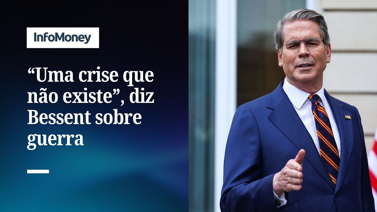 Bessent minimiza impactos do conflito com Irã | InfoMoney News