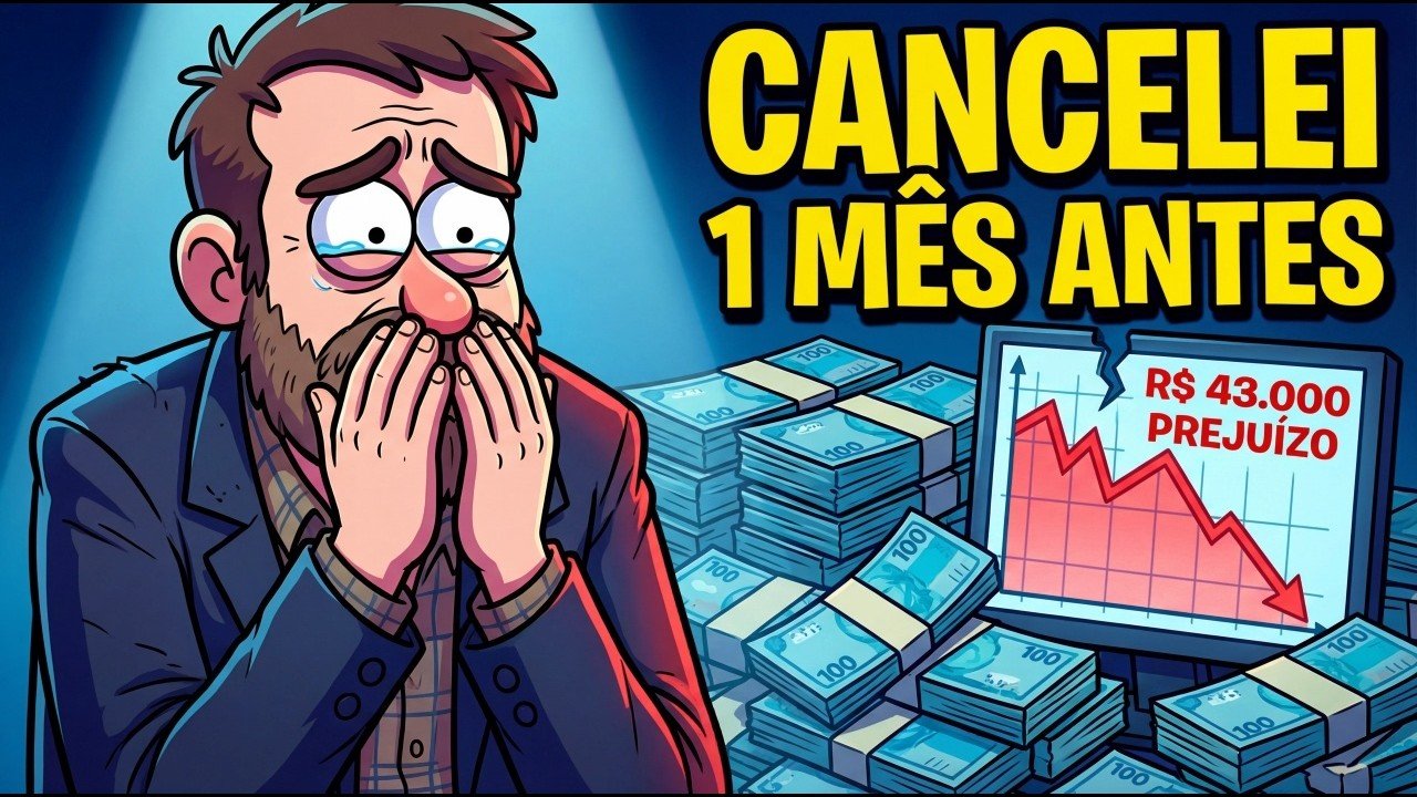 Cancelei Esse Investimento 1 Mês Antes… Chorei Quando Vi Que Perderia 43 Mil