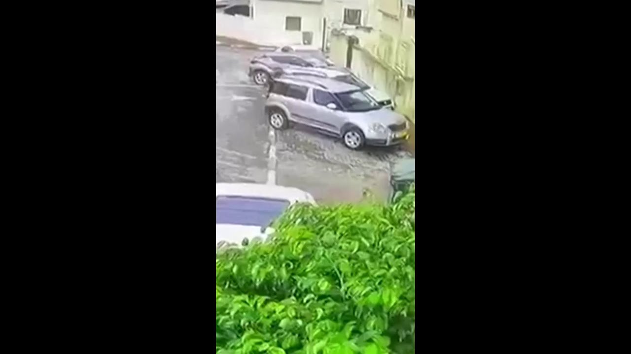 Casal escapa por pouco  de míssil iraniano